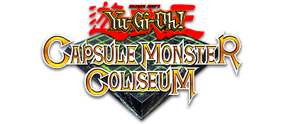 Yu-Gi-Oh Capsule Monster Coliseum title screen for Playstation 2
